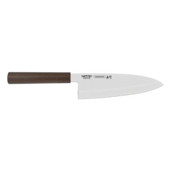 Faca Deba 8 polegadas Sushi Silver Marrom Tramontina